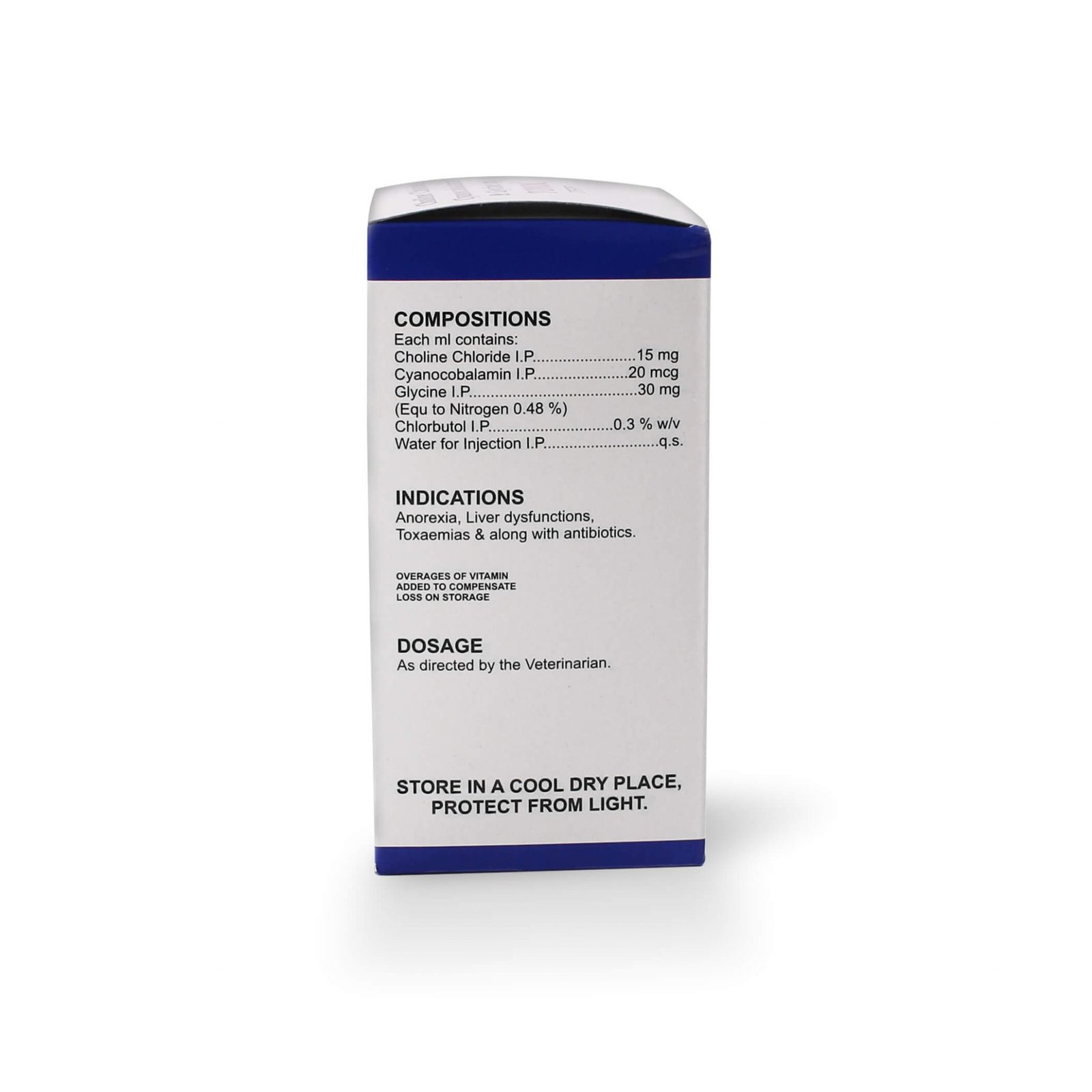 Choline Chloride Cyanocobalamin Glycine inj. TOXOL 100 ml Vesper Online